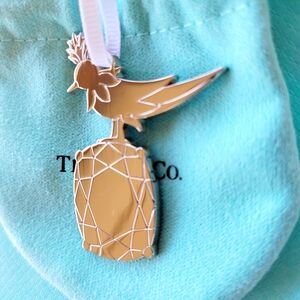 Tiffany & Co. "Bird On A Rock" Limited Edition Silver Ornament Charm